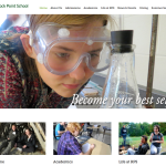 New Rock Point School website