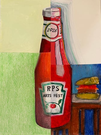 Let's "ketchup" with the arts and "relish" in creativity! 