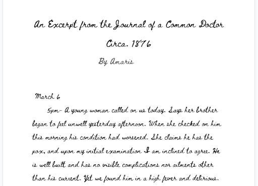 doctor journal