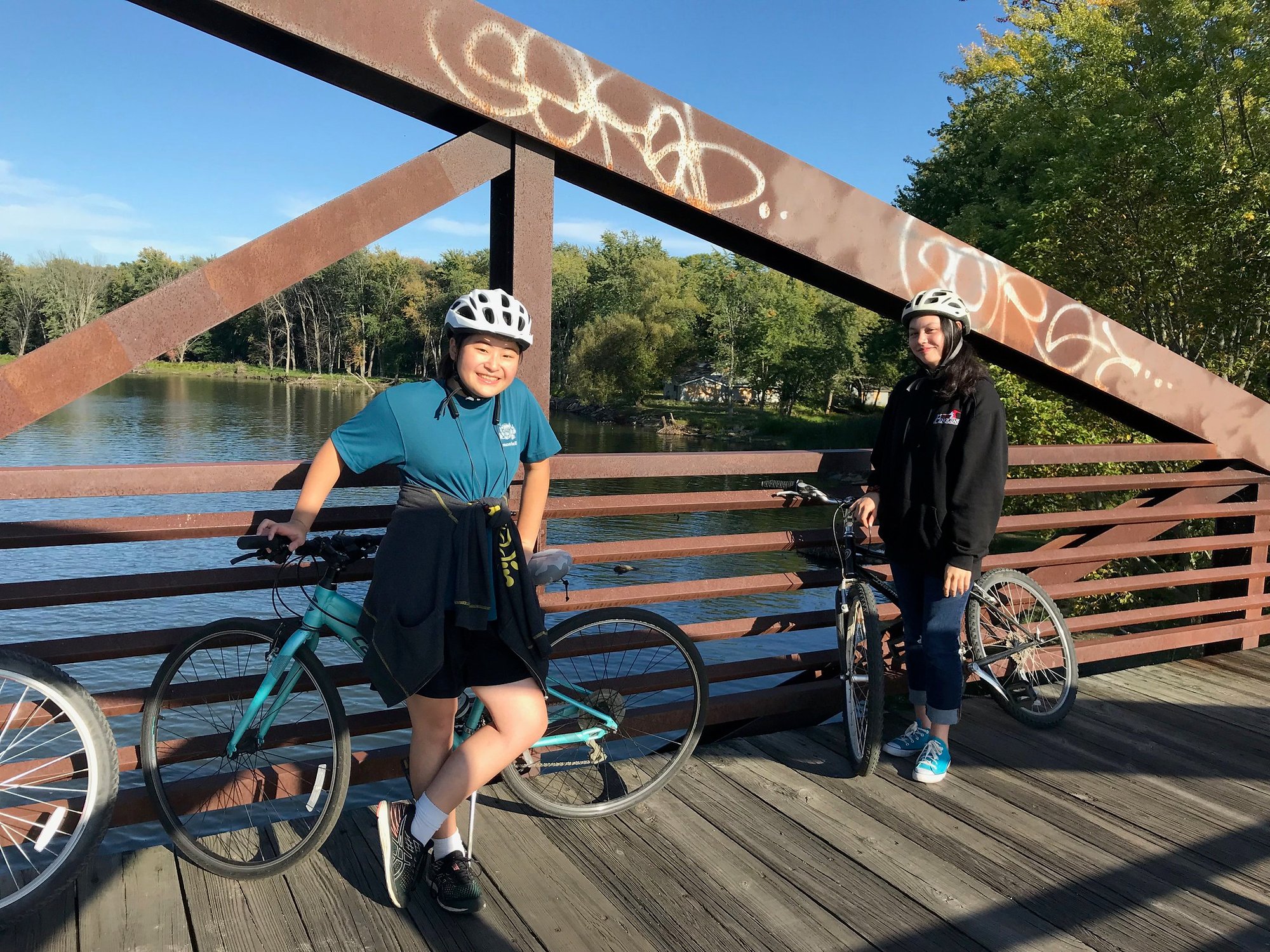 Burlington bike path
