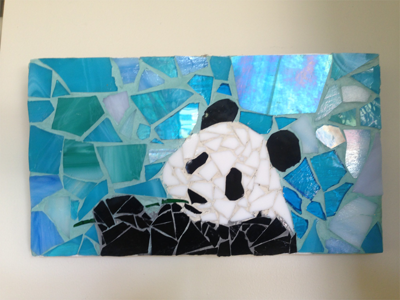 Stained-glass Panda