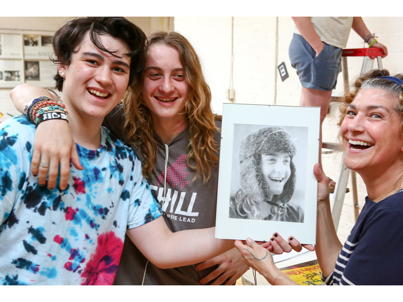 Students and Teacher with Photo