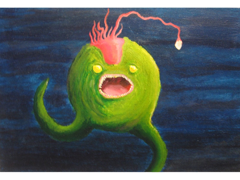 Fantasy Monster painting
